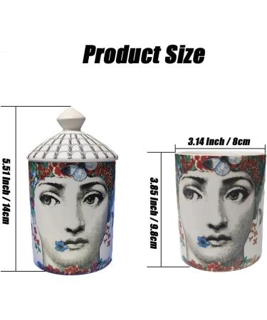 Lina Cavalieri Aromatherapy Candle Glass & Home Decor - Multi-Functional Beauty Ceramic Holder & Mini Vase | International Shipping Available - Buy Online on GoSupps.com
