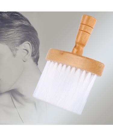 Premium Wooden Hair Duster Brush - Soft Neck Brush for Hairdressers | Ideal for Precise Hair Cleaning & Styling - Buy Online on GoSupps.com
