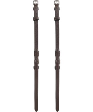 ExionPro Bridle with Buckle Closure - 16mm Replacement Cheek Piece in Havana Brown - Medium Cob Size - Premium Equestrian Gear - Buy Online on GoSupps.com