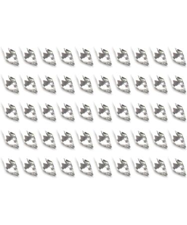 50x Diamond Nails Art Crystal Nail Flat Bottom Nail Rhinestones Nails Art Decorations for Salons 50x Diamond Nail Crystals Flat Bottom Nail Rhinestones Nail - Buy Online on GoSupps.com