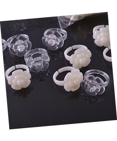 FRCOLOR Nail Display Ring rings pegboard display polish color display ctr nail chart nail display nail color display Nail Tips Display Board nail art display tips bracket white Nail Ring - Buy Online on GoSupps.com