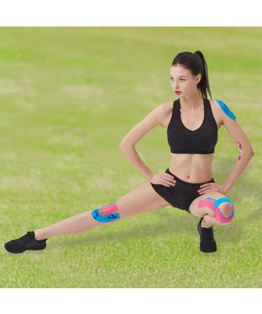 AUPCON Elastic Kinesiology Tape for Sports Recovery and Support - Hypoallergenic Cotton Tape for Knee, Shoulder, Ankle, Elbow, and More - Buy Online on GoSupps.com
