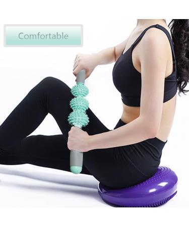 Massage Roller Stick - Spiked Acupressure Therapy for Legs Back Arms & Thighs | Vlfit (3 Balls) - Improve Recovery & Relieve Muscle Tension - Buy Online on GoSupps.com