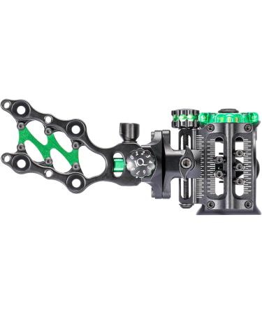 IQ Micro 5-pin Bowsight - 2021 All-aluminum Design with Patented Retina Lock Technology - Tool-free Adjustment, Enhanced Fiber Optic - Right Hand - Buy Online on GoSupps.com