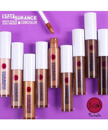 J. Cat Beauty Stay-surance Water-Sealed Zero-Smudge Concealer - 104 Soft Cream - 4.8ml/0.16 fl oz - Buy Online on GoSupps.com