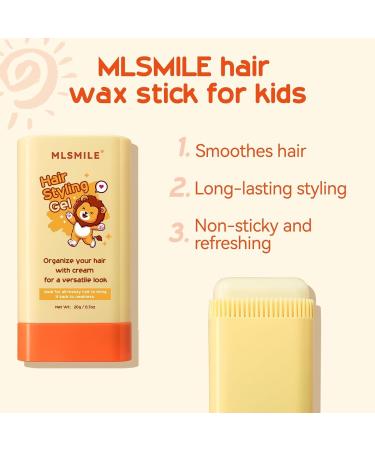 Cire Coiffante pour B b et Enfants avec Peigne Int gr - Stylo Anti-Frisottis Non Gras pour M ches Rebelles et Contours - Soin Capillaire Rafra chissant Set A - Buy Online on GoSupps.com