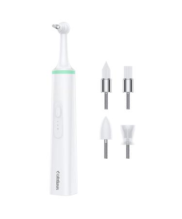 LifeBasis Electric Toothbrush for Adults Teeth Cleaner Kit with 4 Multifunctional Brush Head and 3 Cleaning Modes for Men Women Cleaning and Whitening Teeth