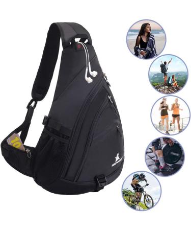 JSding Waterproof Triangular Backpack - Large Capacity 14 Laptop Shoulder Bag for Men & Women | Ideal for Sports Leisure & Hiking - Black - Buy Online on GoSupps.com