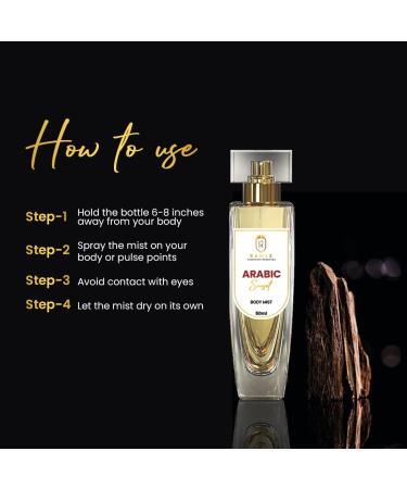 RAWL'S Adults Arabic Sunset Body Mist/Enriched With Jasmine Absolute Orange Ginger Vanilla Sandalwood/Paraben Suitable For All Skin Type - 50 Ml - Buy Online on GoSupps.com