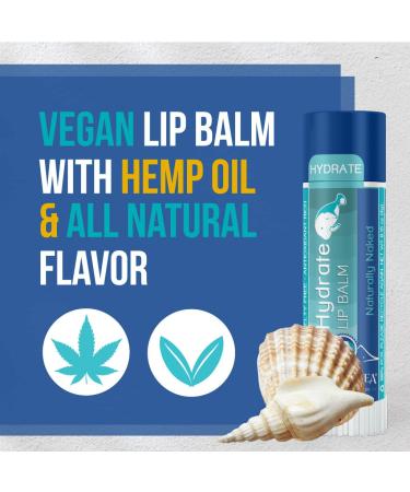 Naturally Naked Lip Balm Set | Reef Safe SPF 30 Unscented Hydrating Lip Care by Stream2Sea - Paraben Free Outdoor Lip Balm for Beach & Sports - Buy Online on GoSupps.com