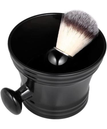 Traditional Beard Shaving Tools Set: ABS Mug Bowl & Shaving Brush Kit - Buy Online on GoSupps.com
