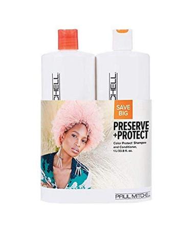 Paul Mitchell Preserve And Protect Color Protect Liter Duo Set - Buy Online on GoSupps.com