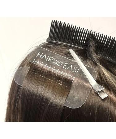 GLAMSA Bond Heat Guard - Keratin Bond Application Tool - Sectioning Guards Hair Extensions - Extension Guard Tool - Protector for Hair Extension - Saloon Hairdresser (Single) - Buy Online on GoSupps.com