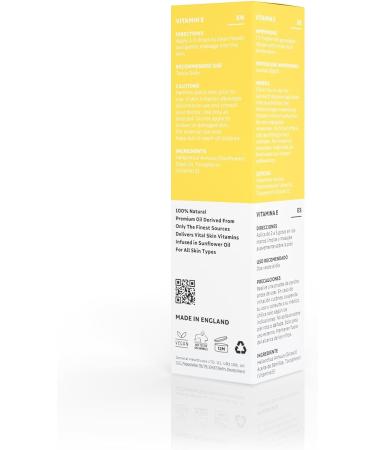 Dermavitamins 100% Natural Vitamin E Oil - 10ml | Pure & Organic Skincare Solution - Buy Online on GoSupps.com