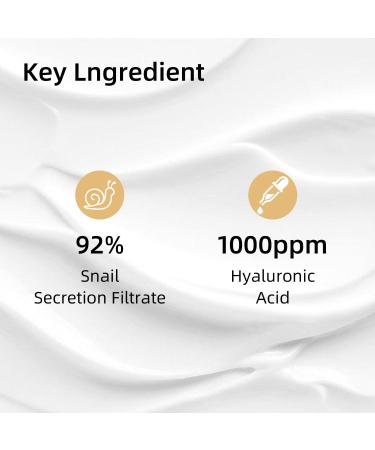 Snail Secretion Cream 1 Ounce - Anti-Aging Skin Care for All Skin Types | International Shipping Available - Buy Online on GoSupps.com