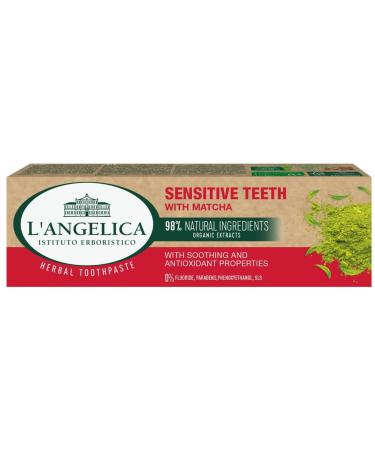 BERREN LAngelica Sensitive Toothpaste with Matcha 75 ml Long Lasting