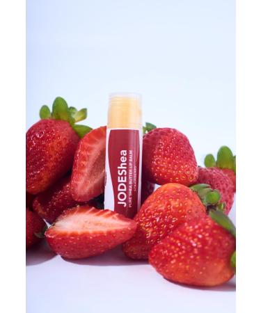JODEShea Pure Shea Butter Lip Balm Strawberry Flavor - Buy Online on GoSupps.com