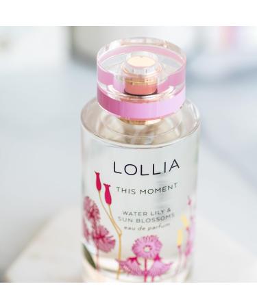 LOLLIA This Moment Eau de Parfum 3.4 fl. oz. - Water Lily & Sun Blossoms Beautifully Captivating Perfume Women s Perfume Eau de Parfum Spray for Women Women s Fragrance - Buy Online on GoSupps.com