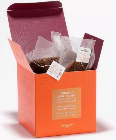 Dammann Rooibos Carrot Cake 25 Bags Crystal - Buy Online on GoSupps.com