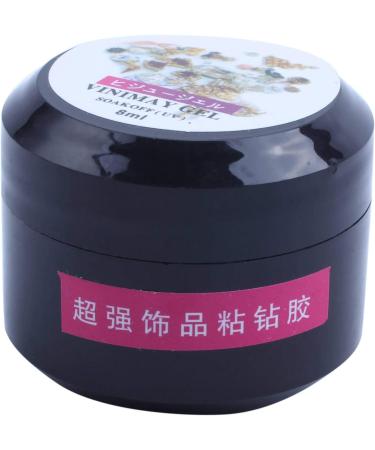 Gaetooely 8g Bottle Soak Off Super UV Gel Rhinestone Nail Art Decoration Transparent Glue - Buy Online on GoSupps.com