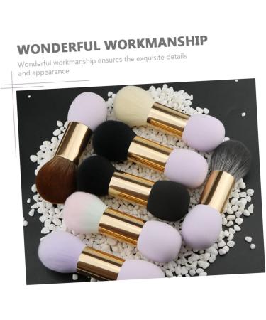 Set of 2 Makeup Cosmetic Tool Foundation Make-Up Powder Brush Cosmetic Brush Tool Dropshipping Painting Foundation Brush Blush Brush Double Brush Wooden Handle - Buy Online on GoSupps.com