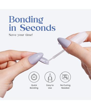 Beetles 10ml Nail Glue for Acrylic, Press On Nails - Set of 3 | Quick Dry & Super Strong Adhesive - Buy Online on GoSupps.com