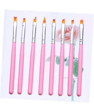 Ipetboom 1 Manicure Tool Uv Gel Nail Brush Nail Art Brush Nail Art Tips Builder Nail Painting Pen Nail Art Supplies Salon 3d Nails Tool Nail Art Accessories Pink Paint Pen Painted - Buy Online on GoSupps.com