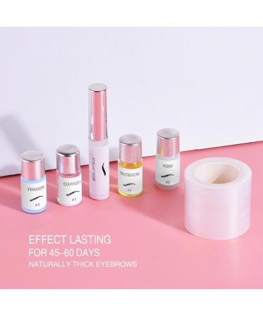 Brow Lamination Kit Brow Lift Kit Lifting Perm Eyebrow Brow Styling Kit Instant Home Salon Semi-Permanent Eyebrow Beauty Tool for Accomplishing Fuller Eyebrows Frifer - Buy Online on GoSupps.com