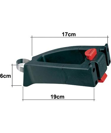 KlickFix Extender with Seat Post Adapter Black - Universal Bike Accessory for Enhanced Cargo Solutions | Shop Internationally - Buy Online on GoSupps.com