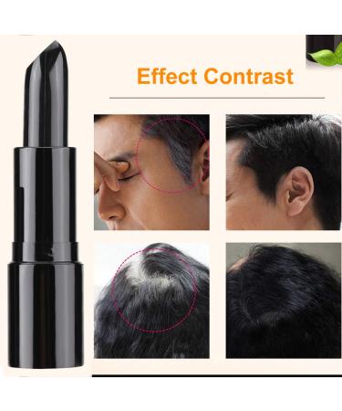 Angrek 3 Colors Hair Color Pen - Temporary Lipstick for Gray & White Hair Coverage | DIY Makeup Stick for Black Hair - Buy Online on GoSupps.com