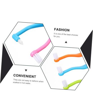 Gatuida Braces Double-Headed Toothbrush Cleaning Tool - 4 Piece Set for Professional Dental Care & Travel | Perfect Household Toothbrush Supplies - Buy Online on GoSupps.com