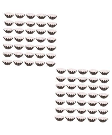 CIIEEO 100 pieces 1 set of waxing plate fragrance warmer insert shell cake sheet wax warmer-liner bowls anti-losa wax outlation aromatherapy coating