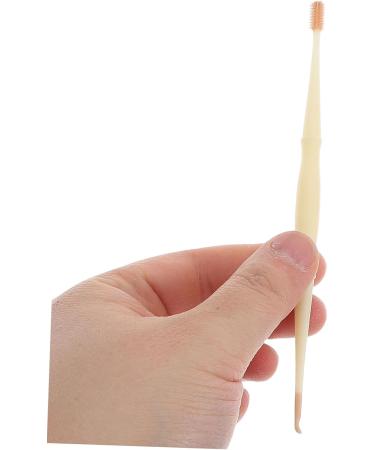 Ipetboom 1set Dual- Ear Wax Removal Tool Set Safe and Earpicks for Deep Cleaning and Material Household Ear Cleaning Kit Cream Yellow - Buy Online on GoSupps.com