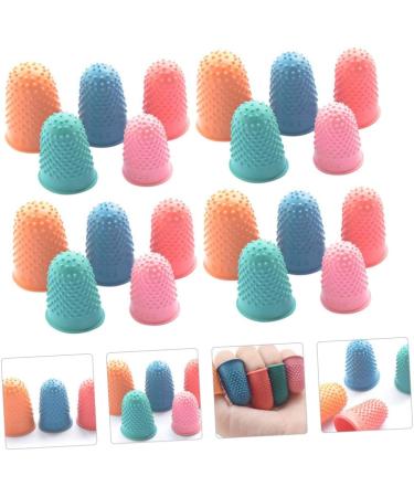 FRCOLOR 40 Pcs Silicone Finger Cots - Durable Finger Protectors & Thumb Sleeves - Assorted Colors for Ultimate Finger Support - Buy Online on GoSupps.com