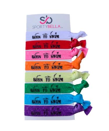 Infinity Collection Swimming Hair Ties- Girls Swimming Accessories- Swim Jewelry for Swimmers & Swim Team - Buy Online on GoSupps.com