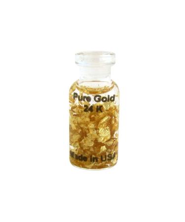 IIV Treasure Gurus 14k Pure Gold Leaf Flake Bottle