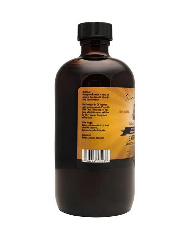 Sunny Isle Extra Dark Jamaican Black Castor Oil - 8 fl oz | Natural Hair & Skin Care - Buy Online on GoSupps.com