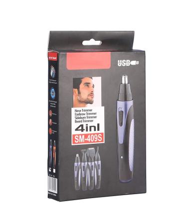 Beard Trimmer for Men - Automatic Rechargeable Electric Hair Removal Clipper Set for Beard Nose & Eyebrows | Ideal Gift for Husband & Father - Buy Online on GoSupps.com