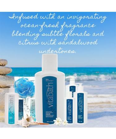 Vitabath Spa Skin Therapy Moisturizing Bath & Shower Gel - Sandalwood 32 oz - Hydrating Body Cleanser & Foaming Bath Gelee - Buy Online on GoSupps.com