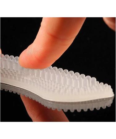 Silicone Heel Stickers - Comfortable Grips for Women & Men | Heel Cushions & Pads for Foot Care (XL-Transparent - Buy Online on GoSupps.com