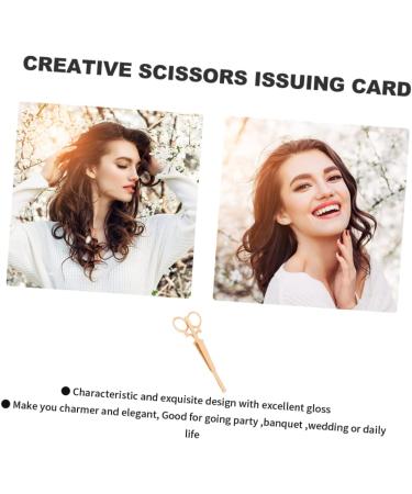 KONTONTY Hair Clip Scissors Hairpin Scissors Hair Clips Punk Hairpin Hair Accessories Scissors Head Piece Cute Claw Clips Creative Hair Clips Bridal Wedding Side Clip - Buy Online on GoSupps.com