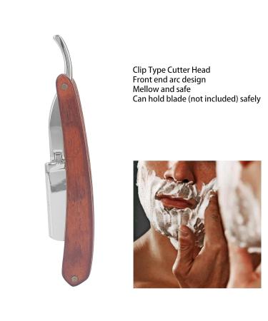 Barber Beard Blade Rack for Men - Portable Stainless Steel Straight Trimmer Holder for Home Use - Buy Online on GoSupps.com
