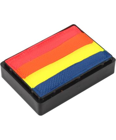  Fockety Fockety Face and Body Paint 4 Colors Split Cake Palette Soft Safe for Hand Painting Children's Education 30g (24) - Buy Online on GoSupps.com