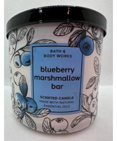 Blueberry Marshmallow Bar 3 Wick 14.5 Ounce Scented Candle