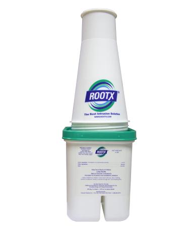 ROOTX - 4LB. JAR WITH FUNNEL/APPLICATOR Foaming root control for sewer lines and septic systems - Buy Online on GoSupps.com