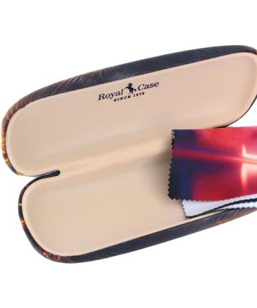 Paule & Knopf Modern Hard Case - Trendy Brown Cat Motif + Microfiber Cloth | International Shipping Available - Buy Online on GoSupps.com