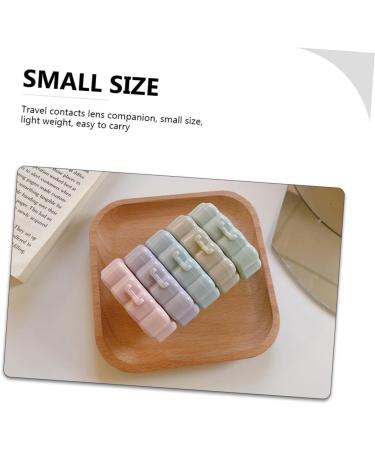 Buy Gatuida Eye Lens Container Set - Cloud Care Box Travel-Friendly Makeup Remover & Sweet Contact Lens Case - Buy Online on GoSupps.com