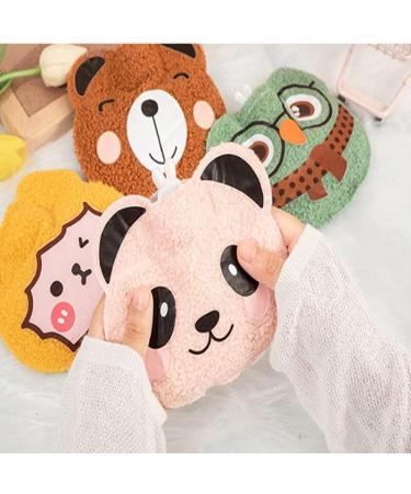 MAIES Hot Water Bottle - Cute Cartoon Design Plush Towel Large Size for Heat & Cold Therapy - International Shipping Available - Buy Online on GoSupps.com