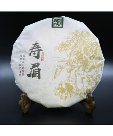 Haute montagne Bai Cha 350g Th Blanc Fuding Shou Mei G teau au Th Blanc Bio - Buy Online on GoSupps.com