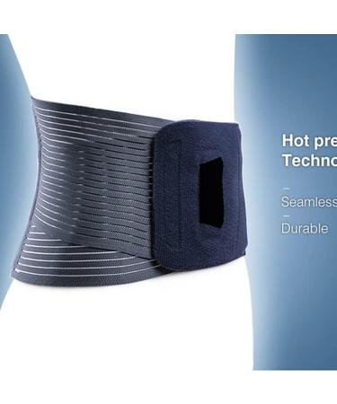 Unisex Adjustable Lumbar Support Belt - Disc & Low Back Protection for Sports & Fitness - Buy Online on GoSupps.com
